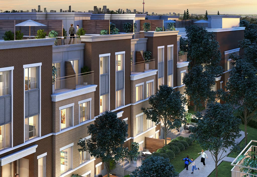 Lake and Town - Main Image